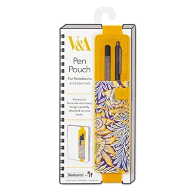 Imagen de IF V &amp; A Bookaroo Estuche para bolígrafos, diseño de tulipán y sauce, color amarillo, talla única