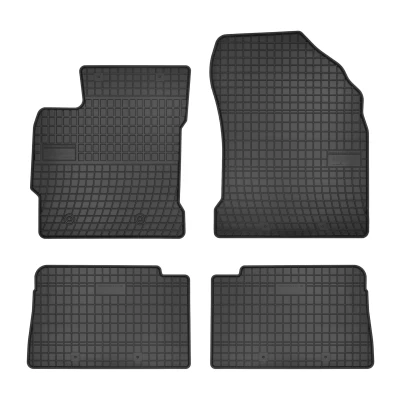 Imagen de FROGUM 0807 Juego de alfombrillas suelo Caucho delante y detrás 4 negro Adaptado TOYOTA: Auris Hatchback