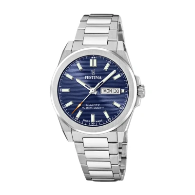 Imagen de Festina Classics Swiss Reloj, Hombre, Talla: One Size, Blue