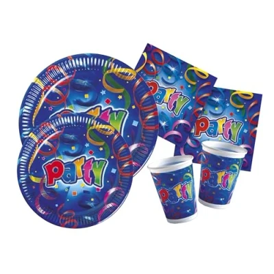 Imagen de Ciao Y4331 Kit Mesa Fiesta, Multicolor, 8 personas (1)