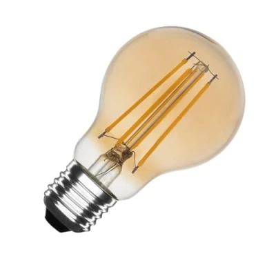 Imagen de LEDKIA LIGHTING Bombilla Filamento LED E27 Casquillo Gordo 8W 1055 lm A60 Gold Blanco Cálido 2200K
