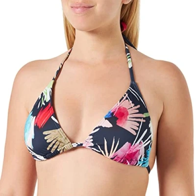 Imagen de FIREFLY Mara Mm Partes de Arriba Bikini Navy Dark/Flower 40