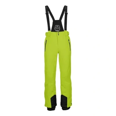 Imagen de Killtec Mens Pantalón Funcional con Correas extraíbles, protección de Bordes y Protector Nieve. Enosh, Verde Primavera, XXL, 30920 000