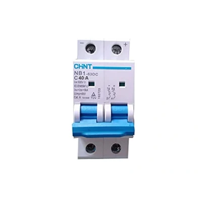 Imagen de Interruptor Automatico DC Chint NB1DC 2P C40 500V 40A 6KA 500Vdc