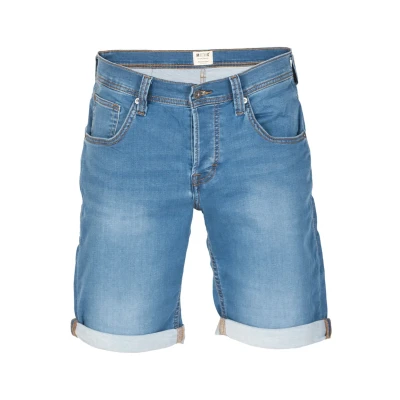 Imagen de MUSTANG Chicago Pantalones vaqueros cortos, corte regular, para hombre Azul claro (312). 38W
