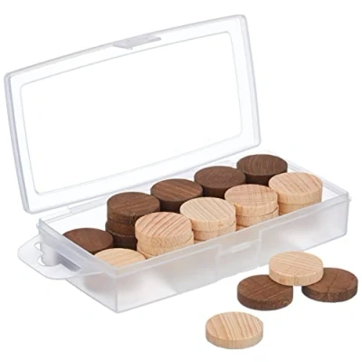 Imagen de Jeujura peones 40 fichas de Madera, Multicolor, Small (8985)
