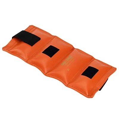 Imagen de Cando, Peso para rehabilitación de muñeca y tobillo, Naranja, 3,4 kg (1 pcs)