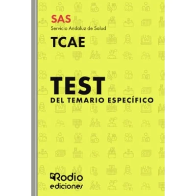 Imagen de SAS 2024. TCAE del Servicio Andaluz de Salud. Test temario específico: Salud (FONDO)