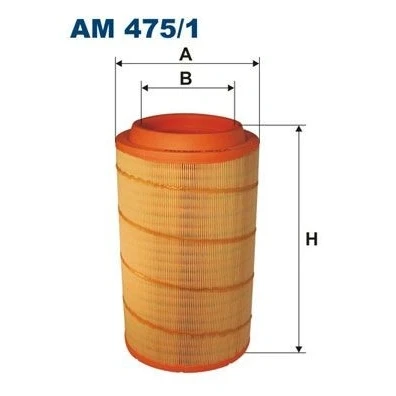 Imagen de FILTRON AM 475/1 Filtro de aire 414,5 230 Cartucho filtrante