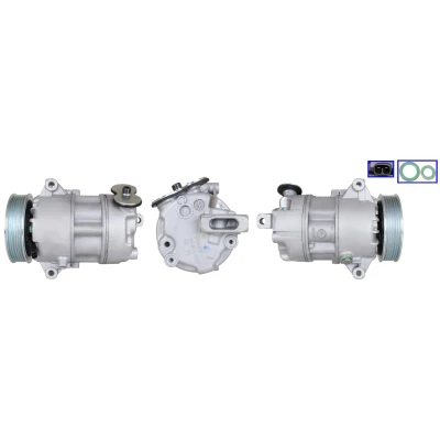 Imagen de LUCAS ACP01147 Compresor de Aire Acondicionado PAG 46 YF R134a, R1234yf con juntas FIAT: Tipo Berlina, Familiar, 500L