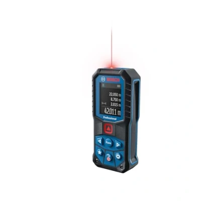 Imagen de Bosch Professional Medidor Láser GLM 50 22 (alcance: hasta m, robusto, IP65, ±1,5 mm*, 2 pilas AA, correa de sujeción, funda)