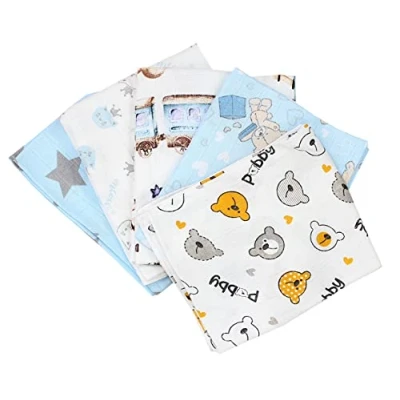 Imagen de TupTam Muselinas para Bebé 70x80, 5 o 10 Piezas, Unisex 6, 5er Pack
