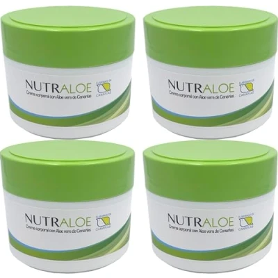 Imagen de Nutraloe Crema de Aloe Vera Canarias 250ml x 4 unidades