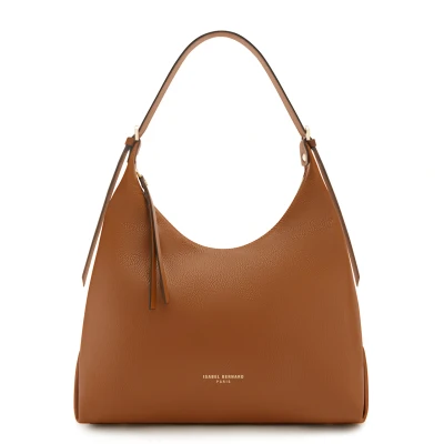 Imagen de Isabel Bernard Honoré Muriel bolsa de hombro cuero vacuno coñac para mujeres