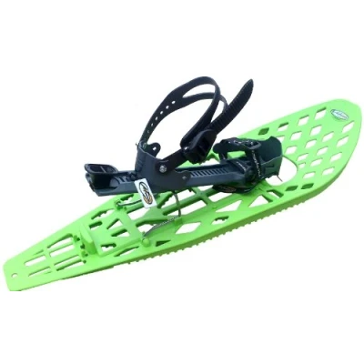 Imagen de Morpho Schneeschuhe Trimalp Light Snowshoe Pair Snowboard Type Ankle Straps with No Pad Raquetas de Nieve, Hombres, Gris/Amarillo, Large