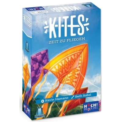 Imagen de HUCH! Kites tiempo Para volar Juego familiar cooperativo de mesa rápido y divertido Juega la carta correcta gira los relojes arena a 2 6 jugadores partir 8 años