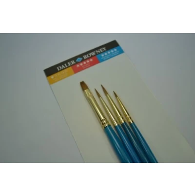 Imagen de Daler Rowney Simply Art EST. Pin. Sint. OSC./Poney/Cabra M.Corto 10 Uds
