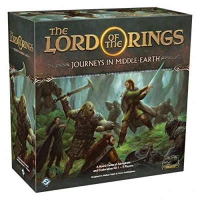 Imagen de Fantasy Flight Games , Lord of the Rings: Journeys in Middle Earth Board Game Ages 14+ 1 5 Players 60 120 Minute Playing Time