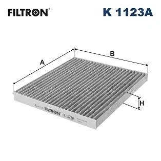 Imagen de FILTRON K 1123A Filtro de habitáculo carbón activado 200 220 20 TOYOTA: Corolla IX Hatchback, Avensis II Berlina, Verso