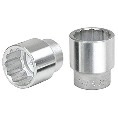 Imagen de KS TOOLS 911.1573 Piezas insertables de llave cubo DIN 3120, ISO 1174, 3124, 2725 1 13.0 Acero cromo vanadio dodecagonal moleteado