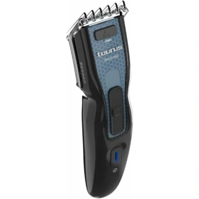 Imagen de Taurus Cortapelo Nixus One Cuchillas de Acero Inoxidable, 7 Niveles Corte, 8000 RPM, Autonomía 60 Min, Sin Cable, Sistema SAFE CUT, Cabezal CLICK &amp; CLEAN, Accesorios Incluidos
