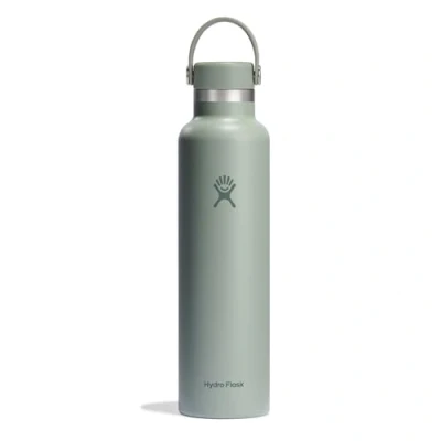Imagen de Hydro Flask Botella de Agua 709 ml 24 oz Acero Inoxidable con Aislamiento al Vacío y Tapa a Prueba Fugas Revestimiento en Polvo Standard Mouth Agave, 709ml (24oz)