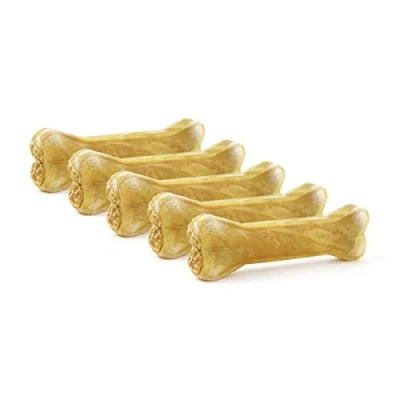 Imagen de DOGBOSS Huesos masticables Ingredientes 100% Naturales, Diferentes tamaños y sabores (5 con Pollo, 17 cm)