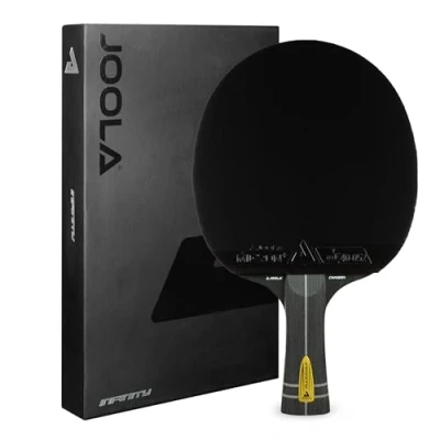 Imagen de JOOLA Raqueta de Tenis Mesa Infinity Carbon, competición Profesional aprobada por la ITTF