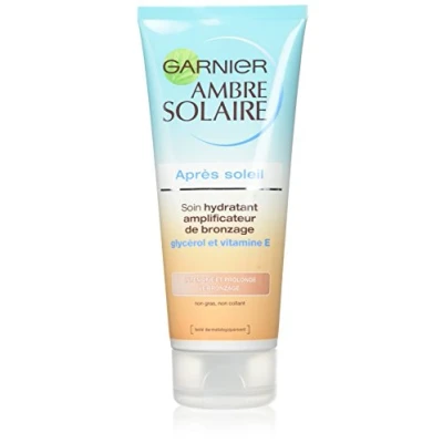 Imagen de Garnier ambre solaire después del sol cuidado Hydratant amplificador de bronceado 200 ml [Confezione da 2]