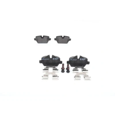 Imagen de BOSCH 0 986 494 269 Juego de pastillas freno Low Metallic con tornillos, instrucciones montaje BMW: 1 Hatchback, 3 Berlina, Coupé norauto,