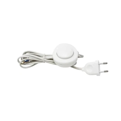Imagen de 3m CONEXION CON INTERRUPTOR DE PIE BLANCA