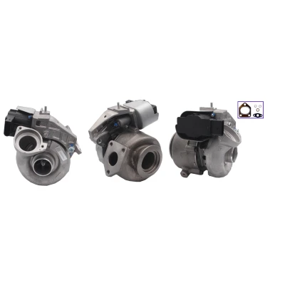 Imagen de ELSTOCK 91 0593 Turbocompresor de gases escape, Actuador controlado eléctr. (accionador) con juntas BMW: 3 Berlina, 1 Hatchback