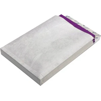 Imagen de Bong Tyvek plegable B4 bolsillo, adhesivo sensible a la presión con tira de cubierta, 250 x 343 40 mm, blanco