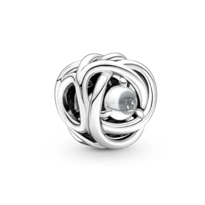 Imagen de Pandora Timeless Anillo con diseño de hueso la suerte chapado en oro rosa 14 quilates elegantes circonitas cúbicas fantasía, talla 50