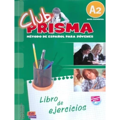 Imagen de Club Prisma A2 Libro de ejercicios: Metodo espanol para jovenes