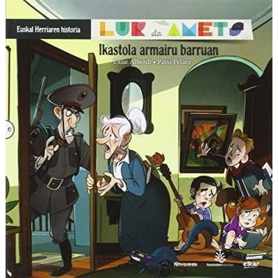 Imagen de Ikastola armairu barruan: Lur eta Amets. Euskal Herriaren historia: 8