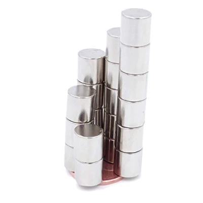 Imagen de Brudazon 15 Mini imanes Discos 10x10mm N52 Nivel más Fuerte Los de neodimio Ultra Fuertes Imán del Poder para la Toma Modelo, Foto, Pizarra Blanca Pequeño, Redondo y Extra
