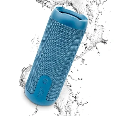 Imagen de Altavoz inalámbrico Vieta Pro Moon, Bluetooth 5.3, 18 W, Radio FM, IPX7, Azul