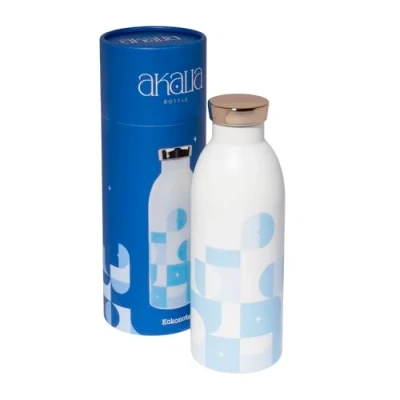 Imagen de Kokonote Botella agua acero inoxidable Akalia térmica 500 ml reutilizable de Frío/Caliente aislamiento doble pared inoxidable, Termo libre BPA