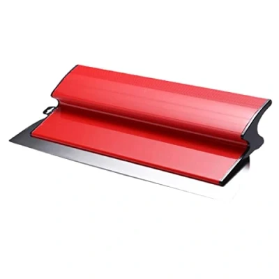 Imagen de Hoja de desnatado paneles yeso, herramienta alisado cuchillo masilla pared portátil acero inoxidable, para herramientas yeso (25 cm)
