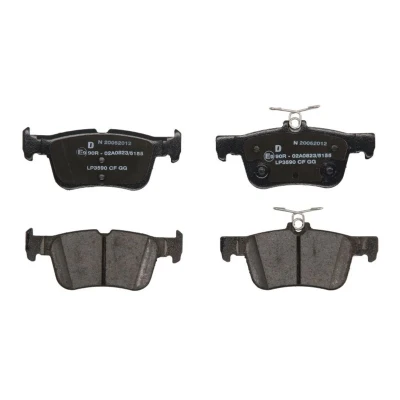 Imagen de DELPHI LP3590 Juego de pastillas freno no preparado para indicador desgaste Chapa antichirridos sin accesorios FORD: KUGA 2, Focus Mk4 Hatchback