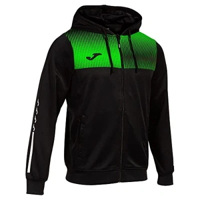 Imagen de Joma Chaqueta con capucha eco supernova negro naranja