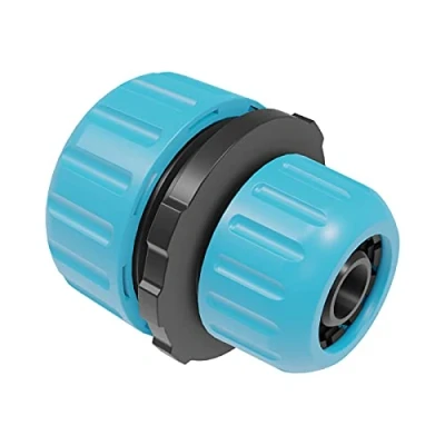 Imagen de Cellfast Pieza de reparación con reductor BASIC, acoplamiento rápido, reparador, conexión dos tubos, PC/ABS plástico, 1/2&quot; 5/8&quot; / 3/4&quot;, 51 110H
