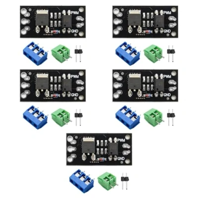 Imagen de DollaTek 5Pcs MÓDULO MOSFET FR120N Módulo de control efecto
