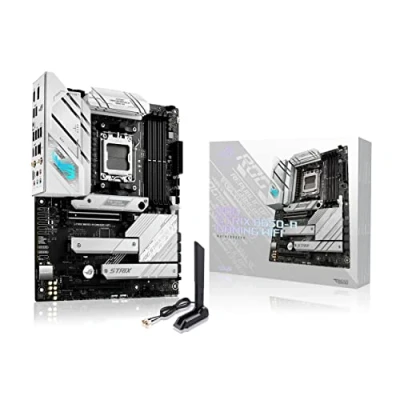 Imagen de ASUS ROG Strix B650 A Gaming WiFi Placa Base AMD Ryzen AM5 ATX (VRM de 12 + 2 Fases, DDR5, 3 Ranuras M.2, PCIe 4.0, 2.5G LAN, 6E, USB 3.2 Gen 2x2 Tipo C, Aura Sync RGB),