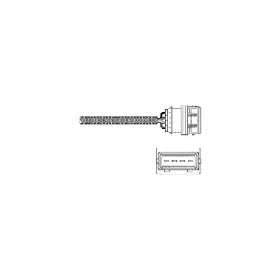 Imagen de DELPHI ES20266 12B1 Sonda lambda plana, térmico VOLVO: S40 I, V40 Familiar