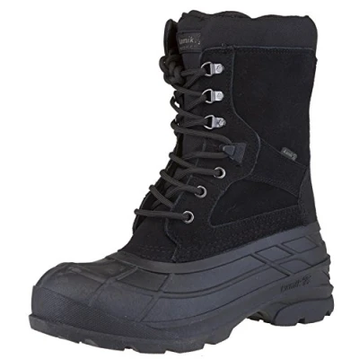 Imagen de Kamik Nation Plus, Botas para Nieve Hombre, Black Blk, 42 EU
