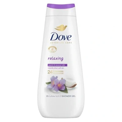 Imagen de Dove Advanced Care Gel de Ducha Relajante Jazmín y Leche Coco 400ml