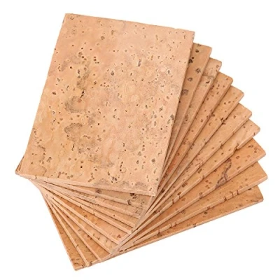 Imagen de Bnineteenteam 10PCS Corcho Saxofon, Saxophone Neck Cork Sheet Universal Reemplazo Kit Instrumento Accesorios para saxofón Alto/Soprano/Tenor Saxofon Afinador Alto