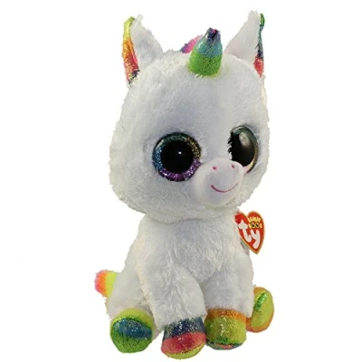 Imagen de TY Beanie Boos Pixy Unicornio Blanco 23 cm (37157TY), multicolor (United Labels Ibérica
